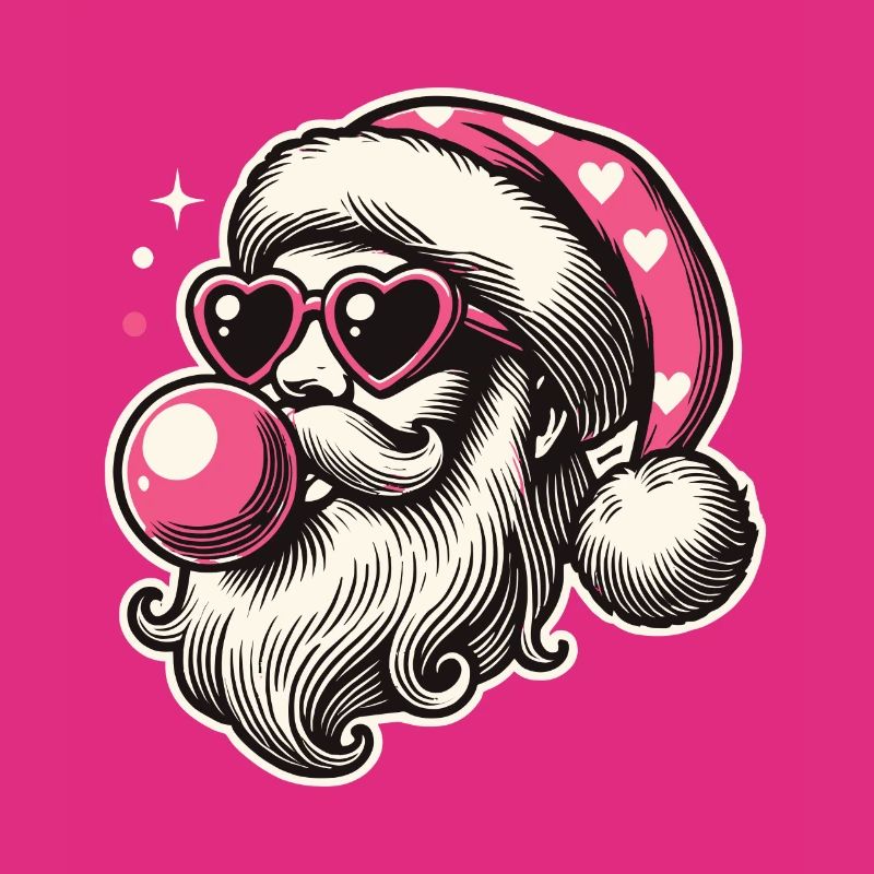 Cool Sigma Santa Joie de Noël