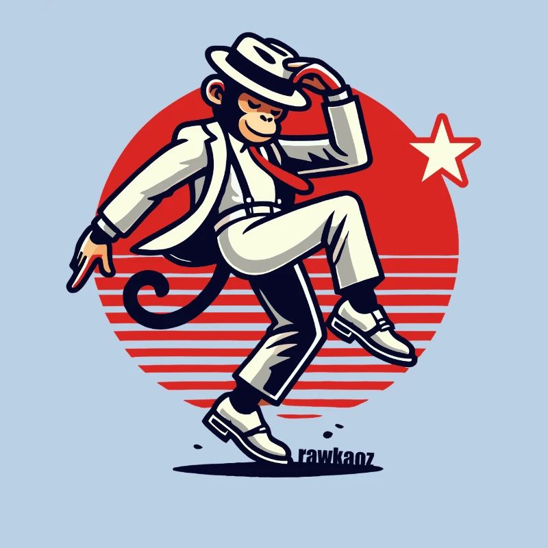 Moonwalk Monkey Monkey Dance Monkey