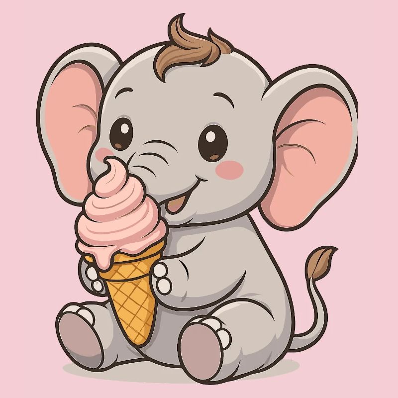 Eiszeit mit Elefant