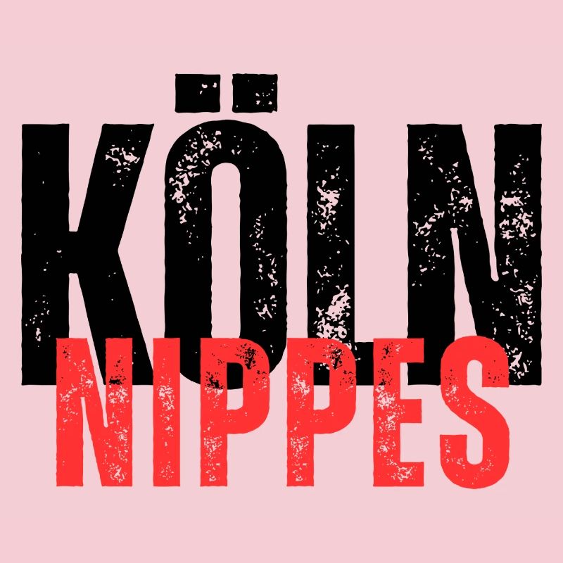 Cologne Knick-knacks black and red lettering