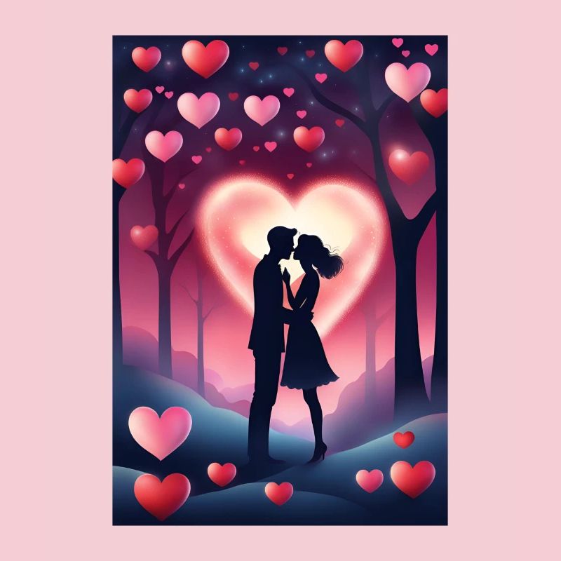 Baiser de la Saint-Valentin