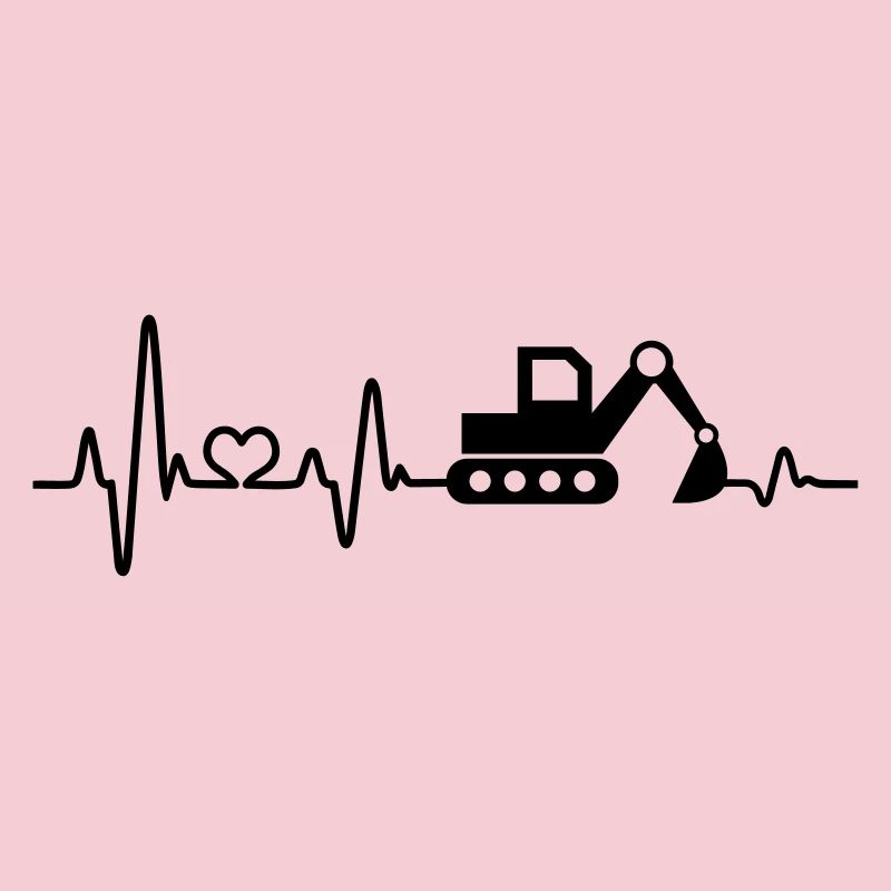 Bagger Baustelle Bauarbeiter Baggerfahrer Geschenk