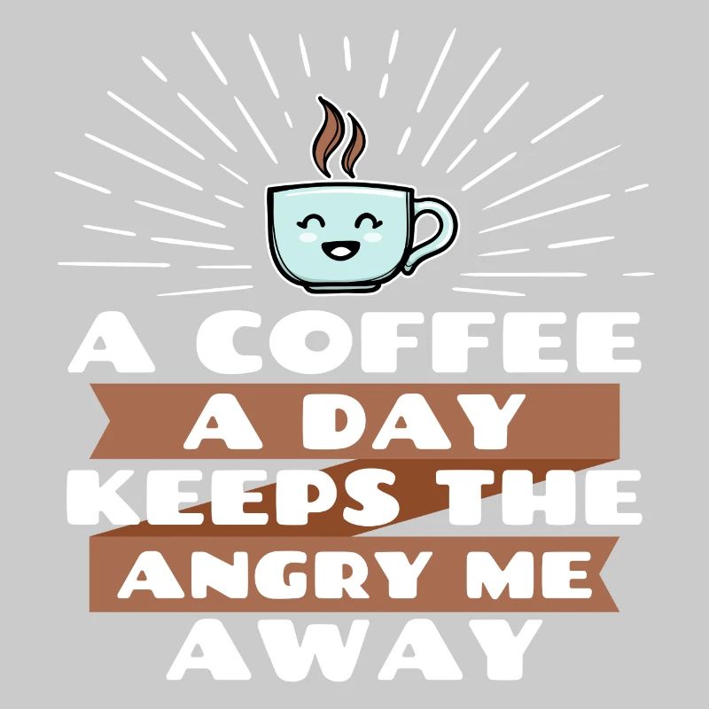 Witz Cool Lustig Statement Kaffee