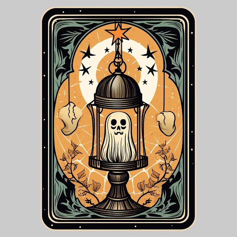 Fantôme dans une cage Cage de Tarot