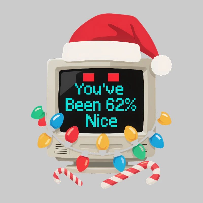 Computer Christmas AI Sarcastic Tech Gift
