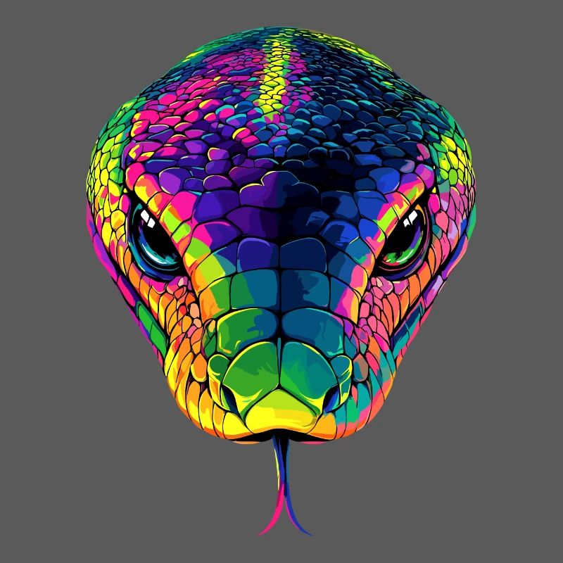 Serpent Python Cobra Mamba Serpent à sonnettes Serpent