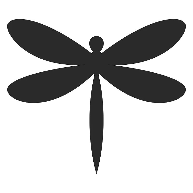 Silhouette de la Libellule