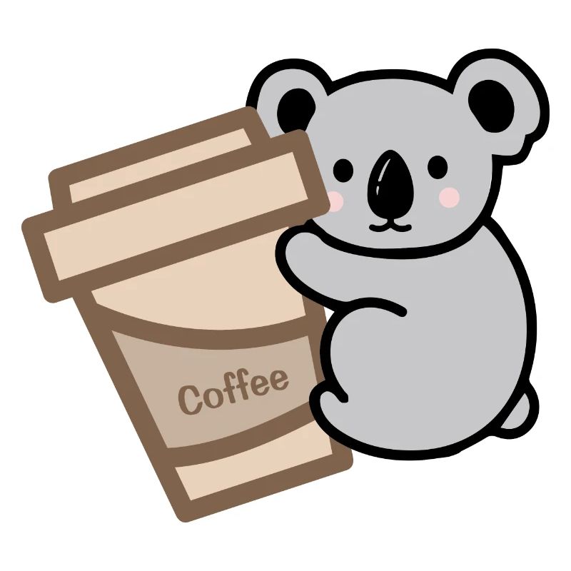 Koala Needs Coffee