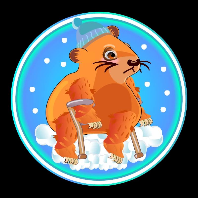 Get well soon - RECOVERY WALKER CAPYBARA