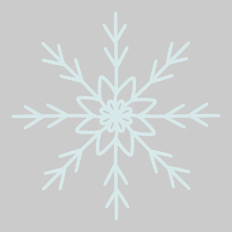 Conception élégante de motif de flocon de neige