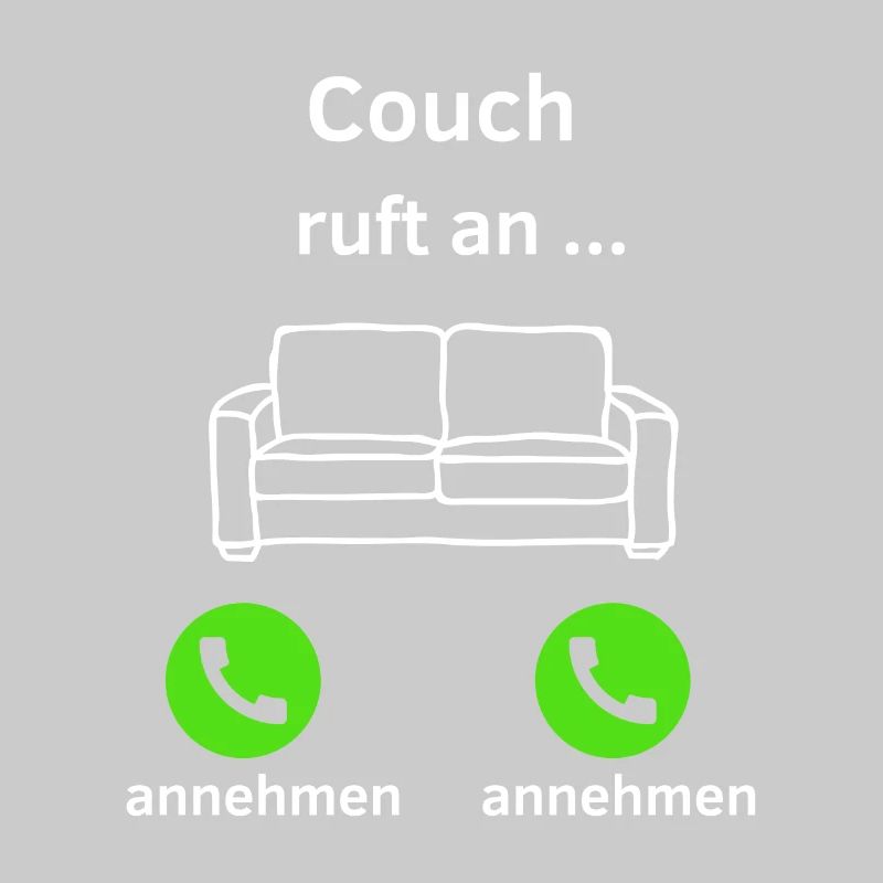Couch ruft an - annehmen oder annehmen?