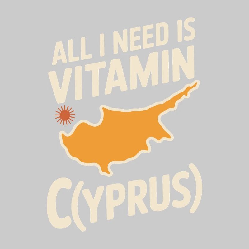 Chypre Tout ce dont j’ai besoin, c’est de vitamines Chypre Drapeau chypriote