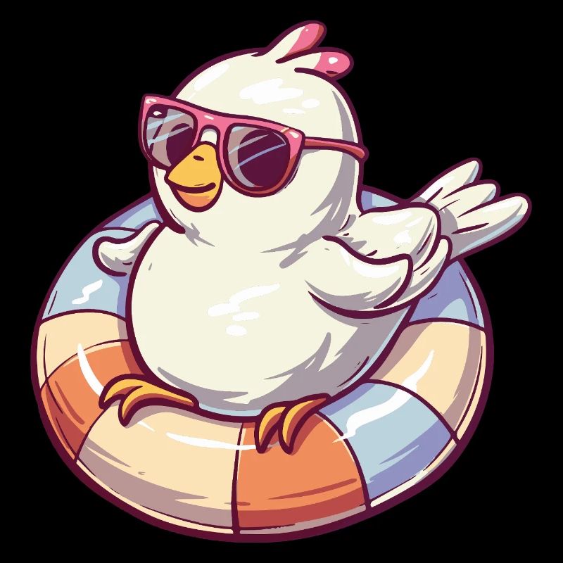 Taube Vogel Comic Cool