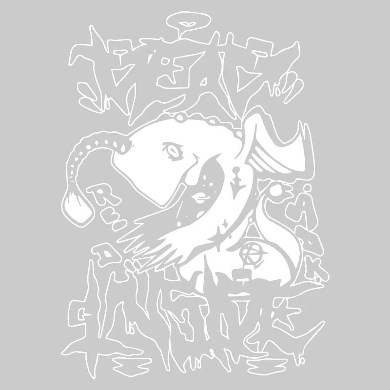 Conception de graffitis d’animaux rebelles