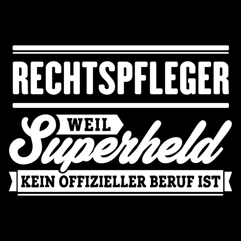 Superheld Rechtpfleger