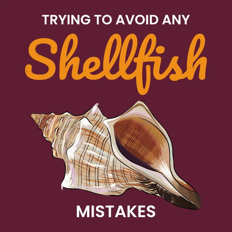 Conch Seashells Collector Beachcomber Shellfish