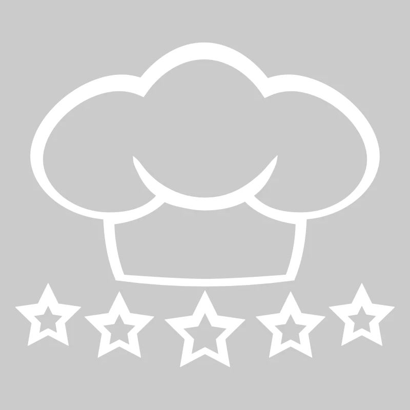 Kitchen Chef's Hat 5 Star Master Chef Cool