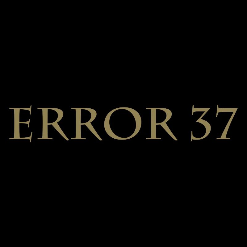 Error 37
