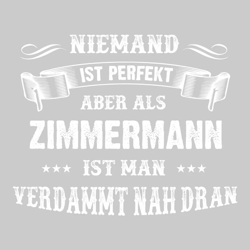 Männer-T-Shirt Beruf Zimmermann