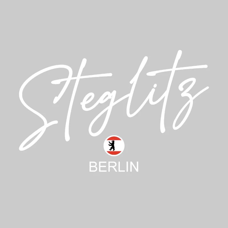 Steglitz - Berlin Flagge - Berliner Bär