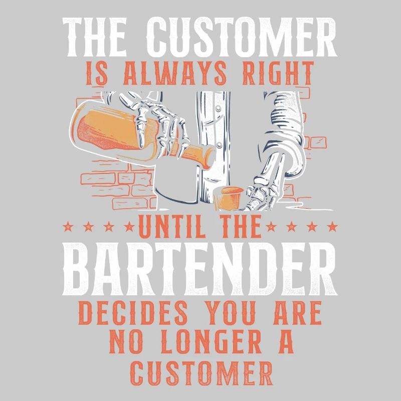 Bartender Mixologist The Customer
