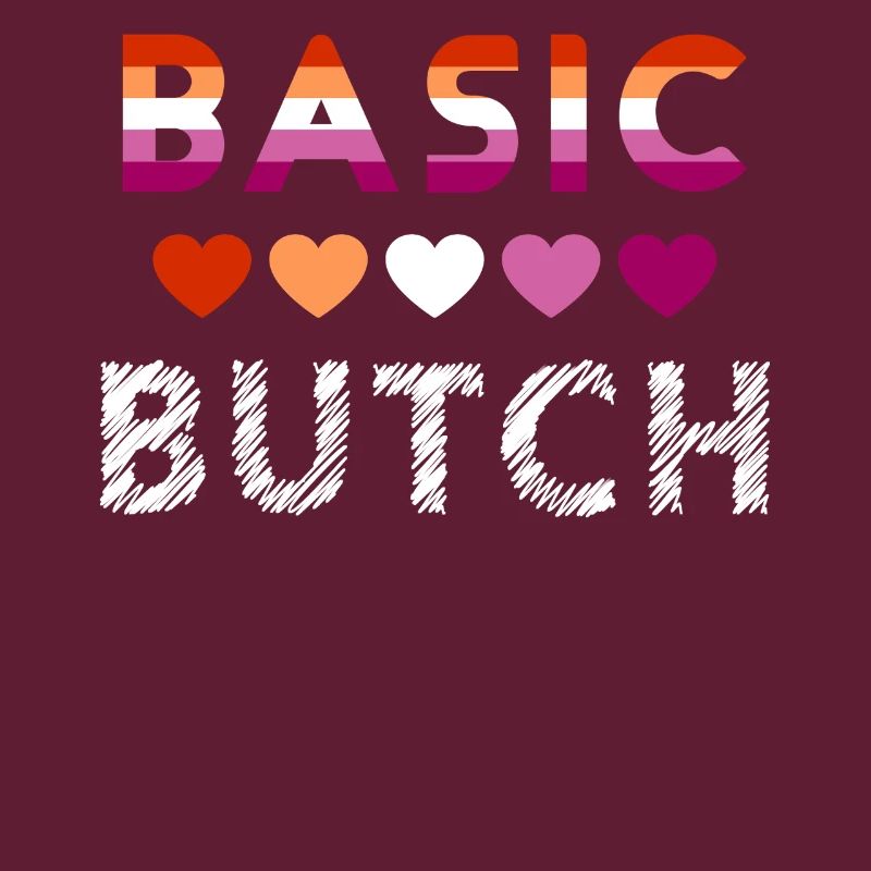 Basic Butch Lustiges Lesbian Pride Statement