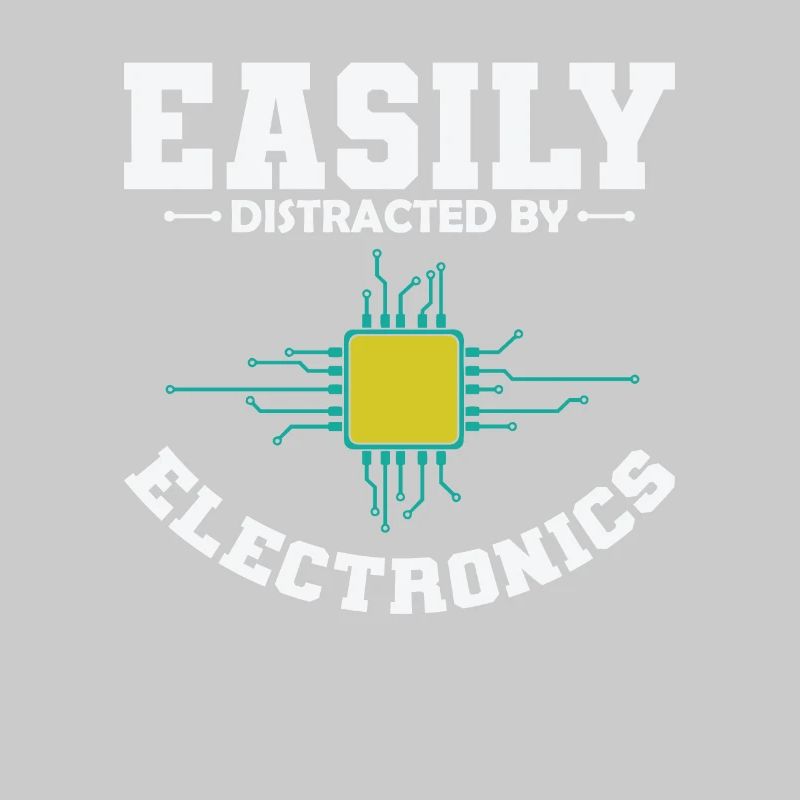 Easily Distracted By Electronics Beruf