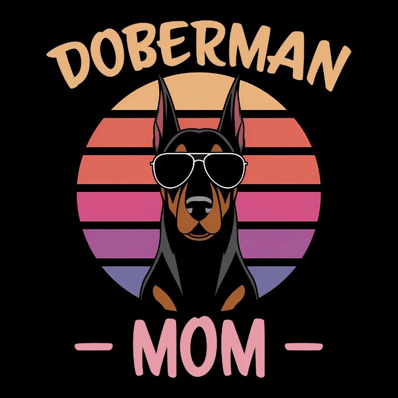 Dobermann Spruch Mama Lustiges Dobermann Geschenk