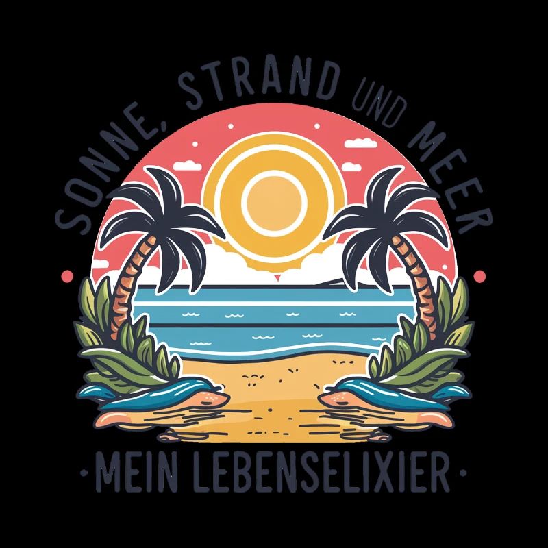 Le soleil, la plage et la mer - mon élixir de vie