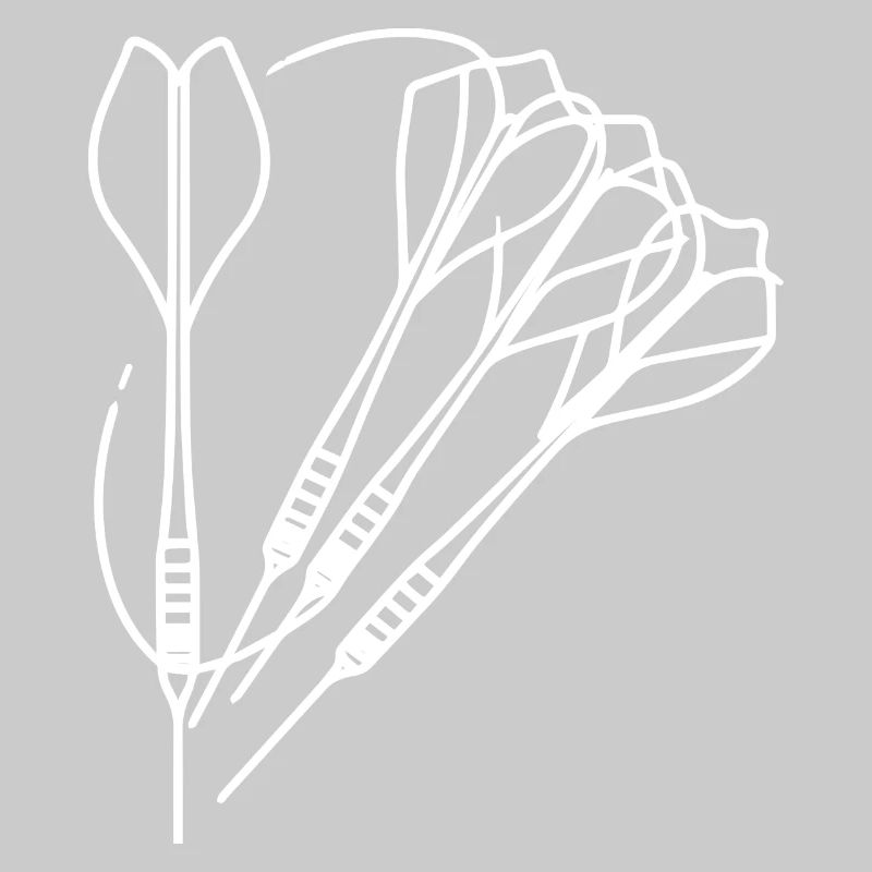 Dessin de fléchettes
