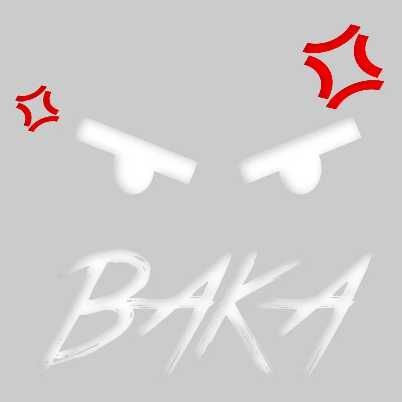 Baka Expression dans l’anime