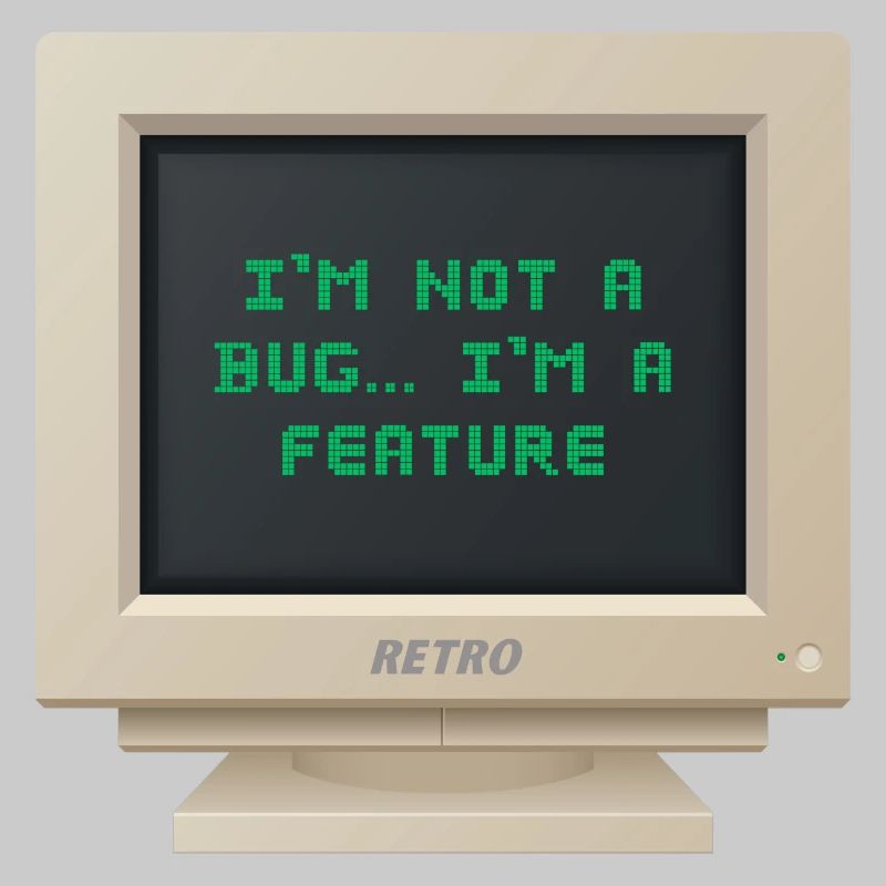 CRT Design - Ich bin kein Bug, ich bin ein Feature