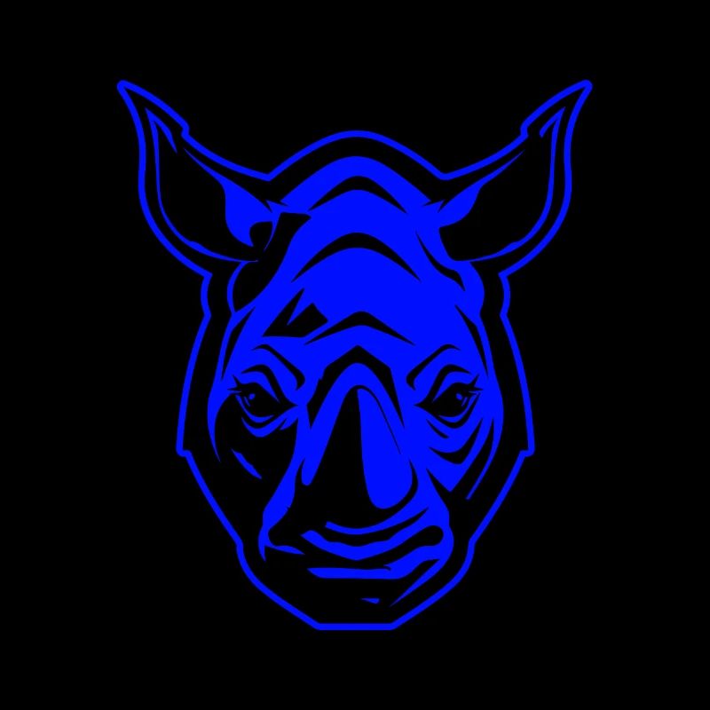 Portrait d’animal rhinocéros
