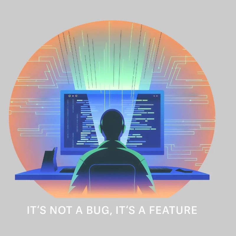 its not a bug its a feature Programmer Software