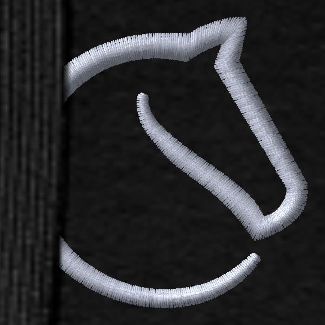 embroidered lichess logo