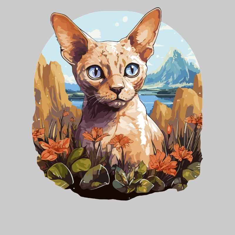 Devon Rex Kätzchen Devon Rex Katze