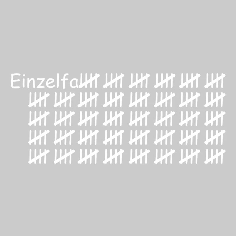 Einzelfall weiß
