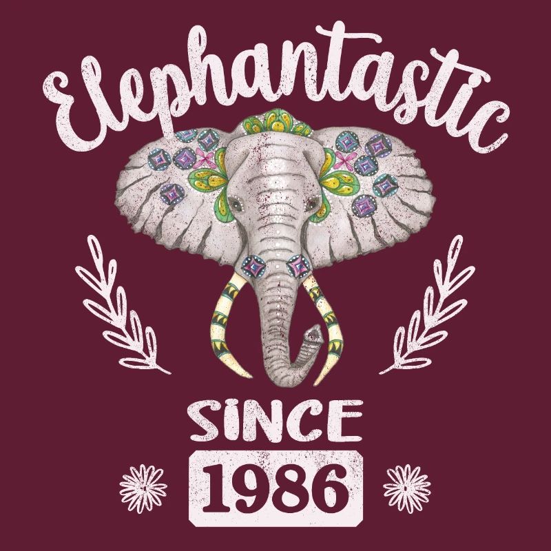 Elephantastic since 1986, Elephant Head Decorated