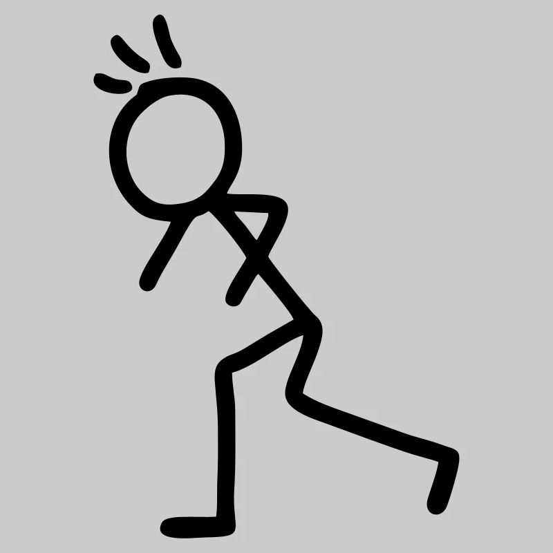 Stick figure - run
