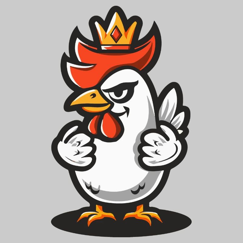 Chicken Comic Crown