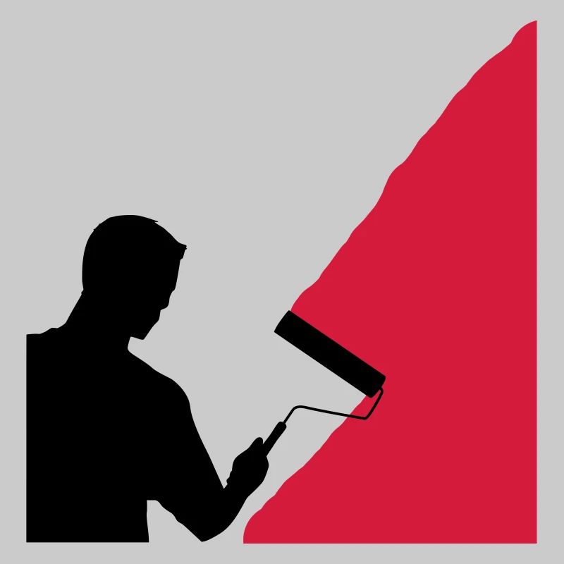 Painter and painter - vector