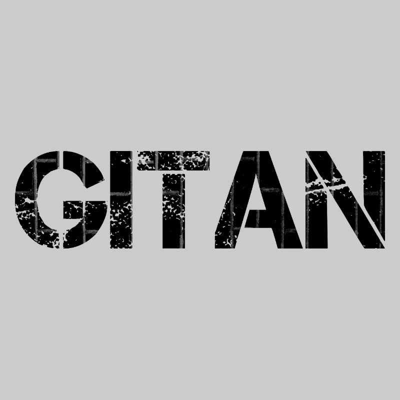 Gitan usé brique brun
