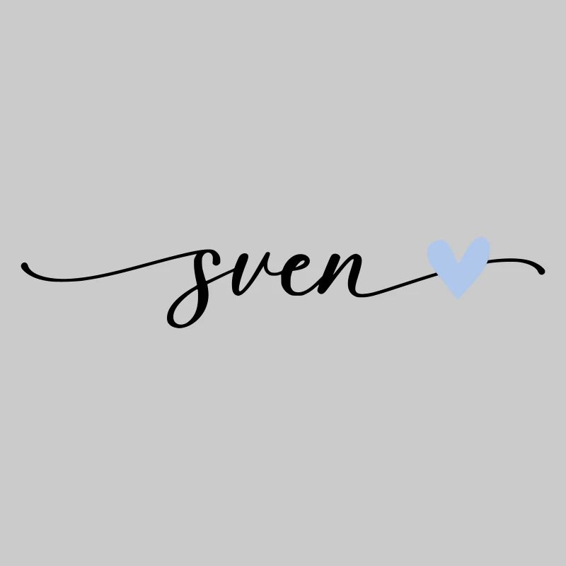 Sven Name Calligraphy Font