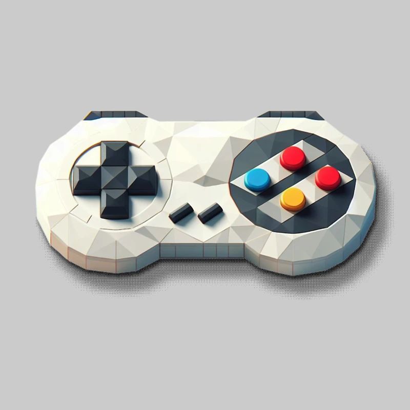 Retro Controller 16 Bit Gaming Nostalgie