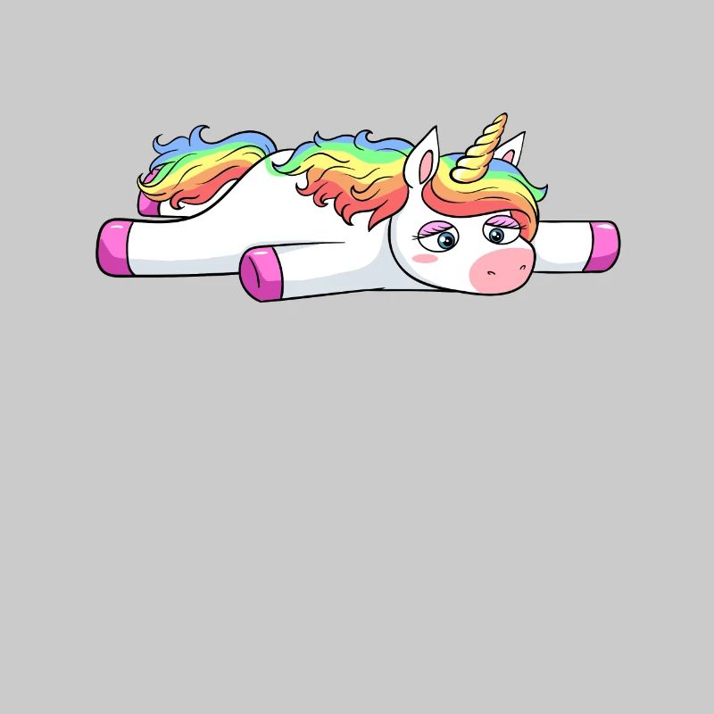 Müdes Einhorn KO Platt