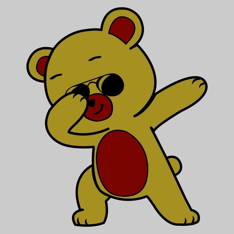 dabbing bär cool
