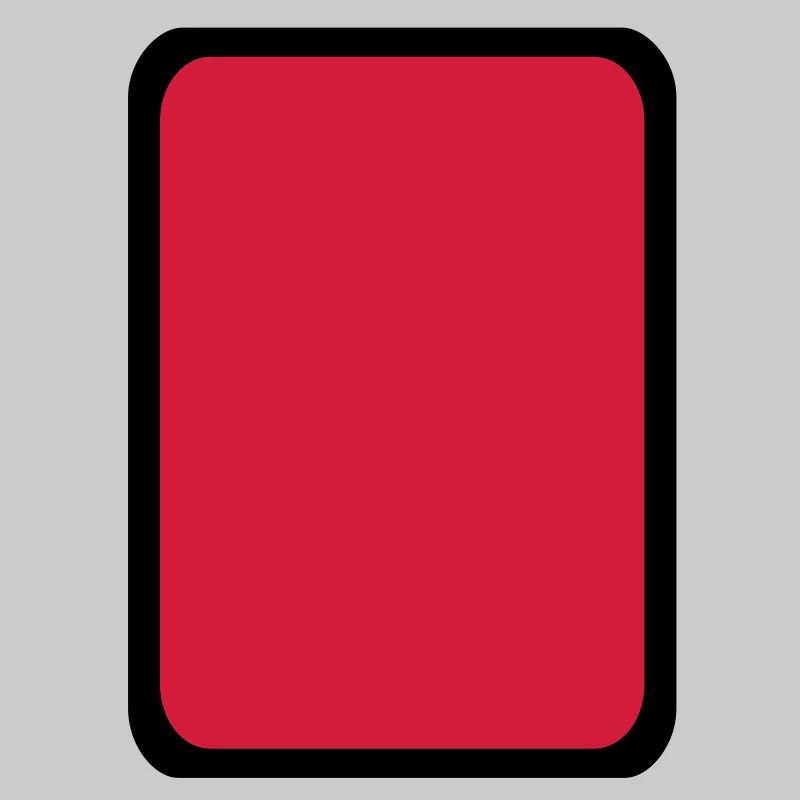 Red card Referee