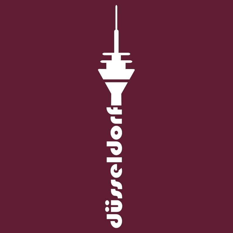 TV tower Dusseldorf font