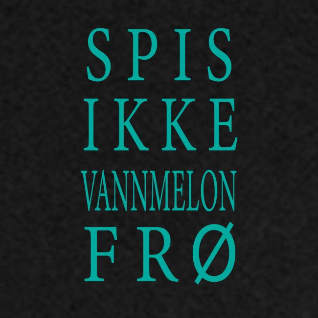 T-skjorte for gravide - Spis ikke vannmelonfrø