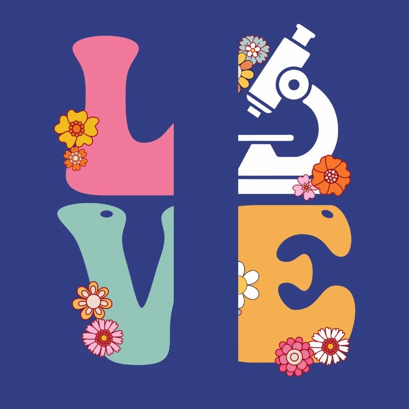 Liebe Medizinischer Laborwissenschaftler Boho Regenbogen MLS